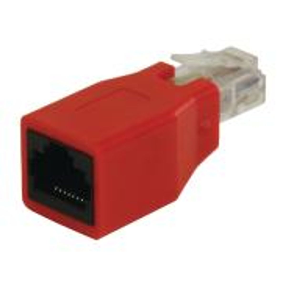 Cat6 Netværksadapter RJ45 (8P8C) Han - RJ45 (8P8C) Hun Rød