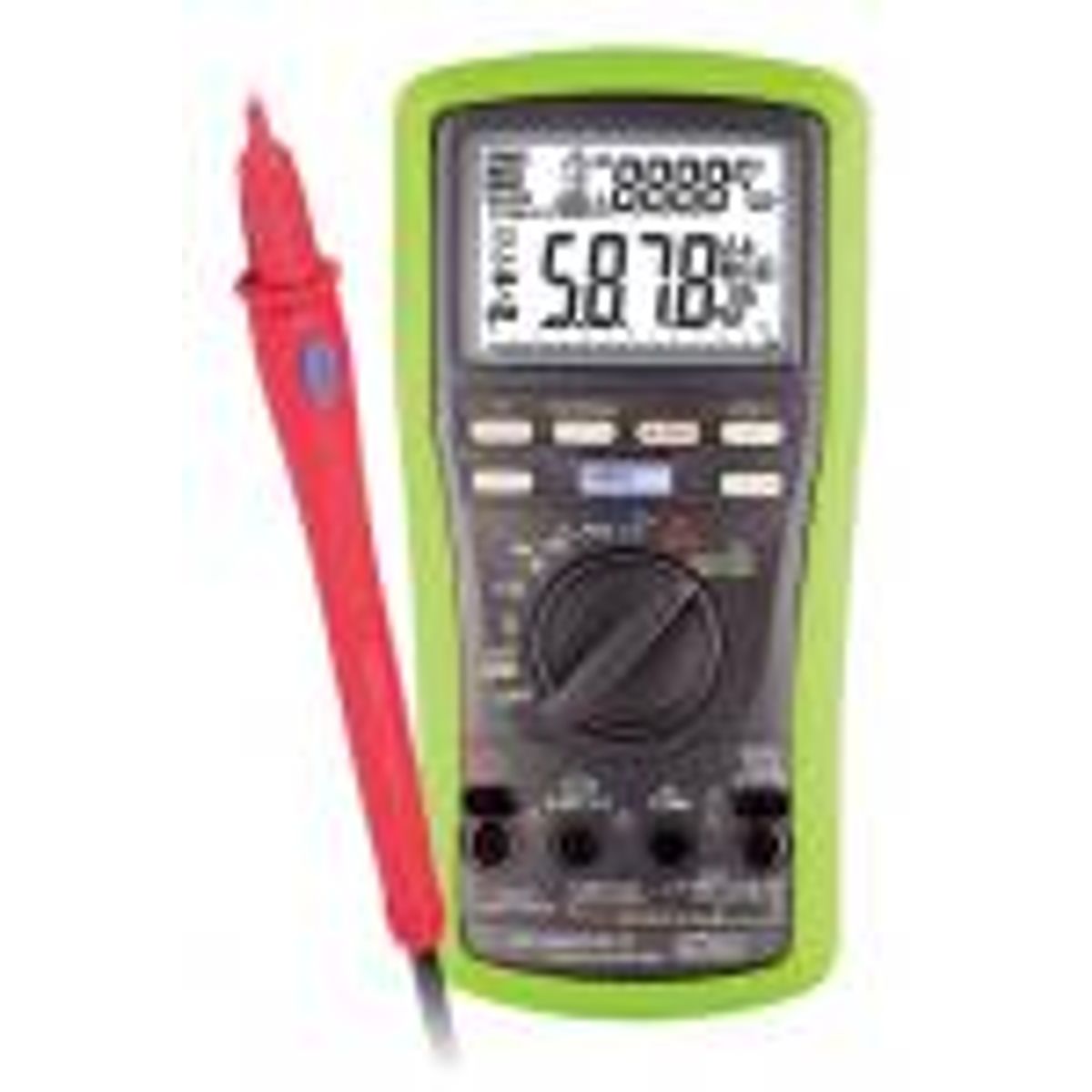 Elma BM878 isolations multimeter med temperatur måling og måleprobe