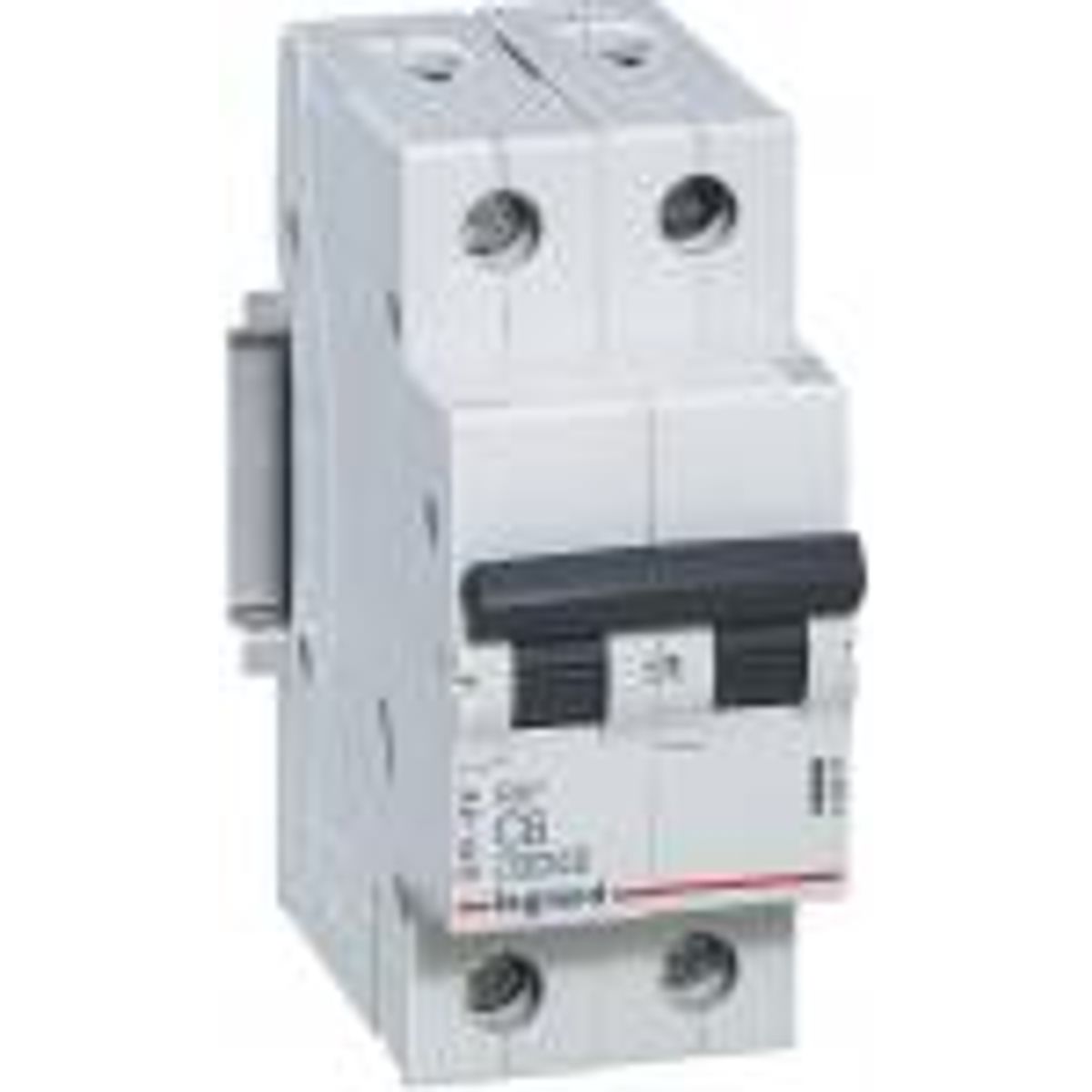 Legrand Automatsikring C 10A 1P+N, 2 modul, 6kA - RX3