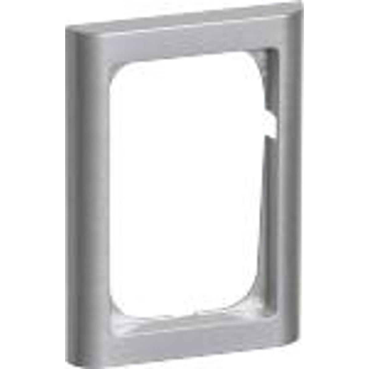 FUGA ® Softline Ramme 63 1,5 modul, stålmetallic