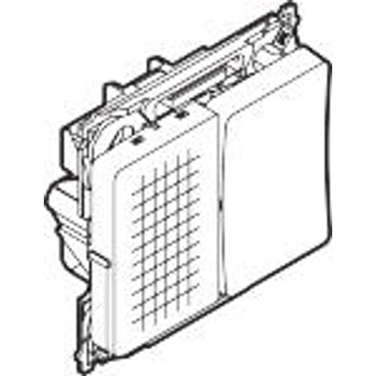 OPUS66 BETJ 1POL STOP 16AX 440V RØD