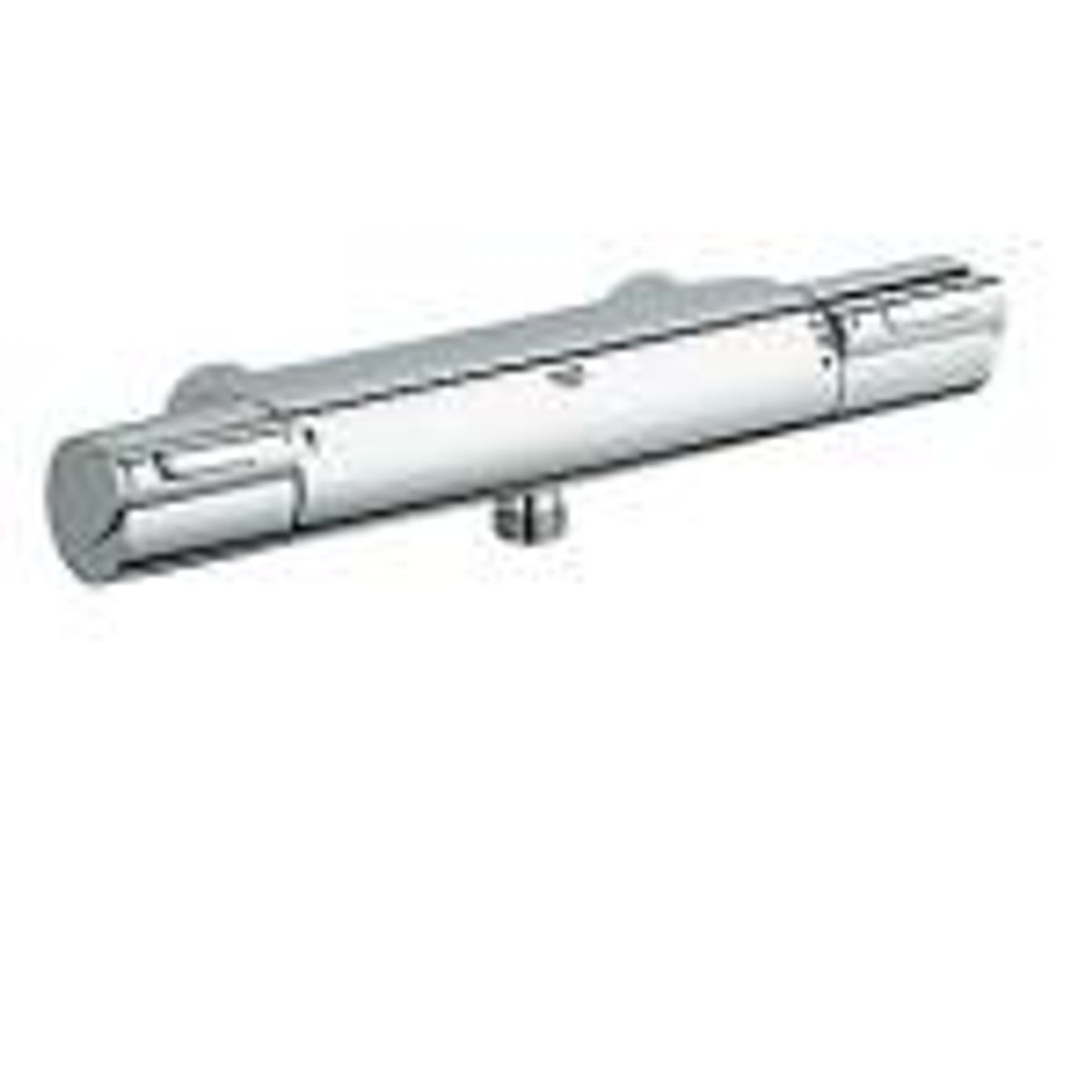 GROHE Grohtherm New Termostatbatteri, m/Termostat, u/Rosetter, Krom (1/2" afgang) - Krom