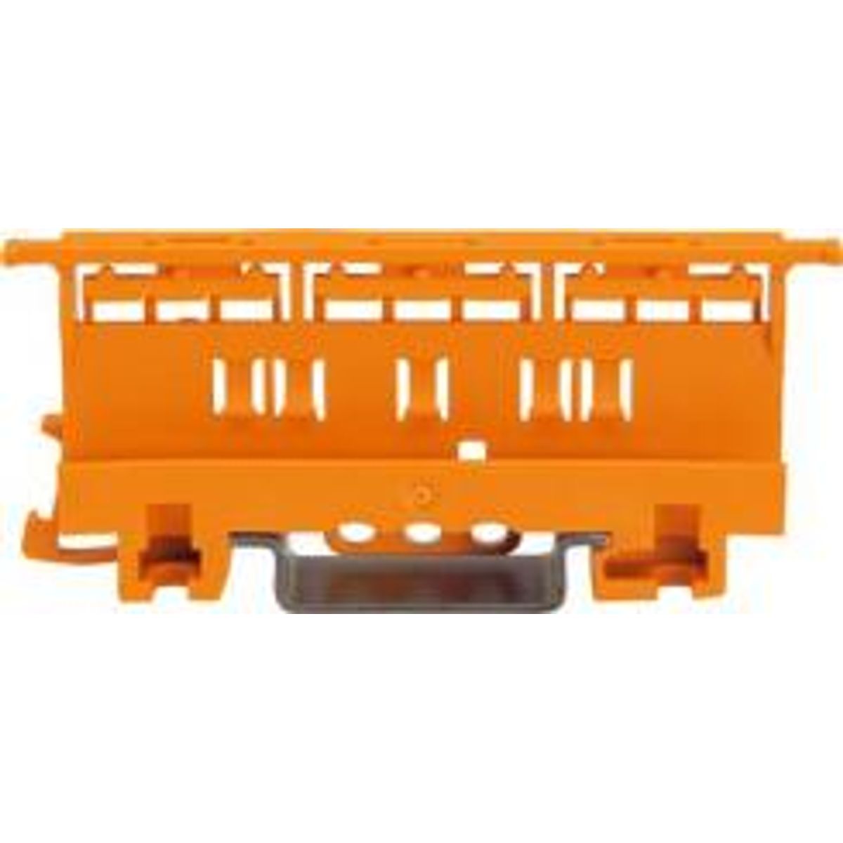 Wago Din-skinneholder til samlemuffe i serie 221, 0,2-4 mm ², orange