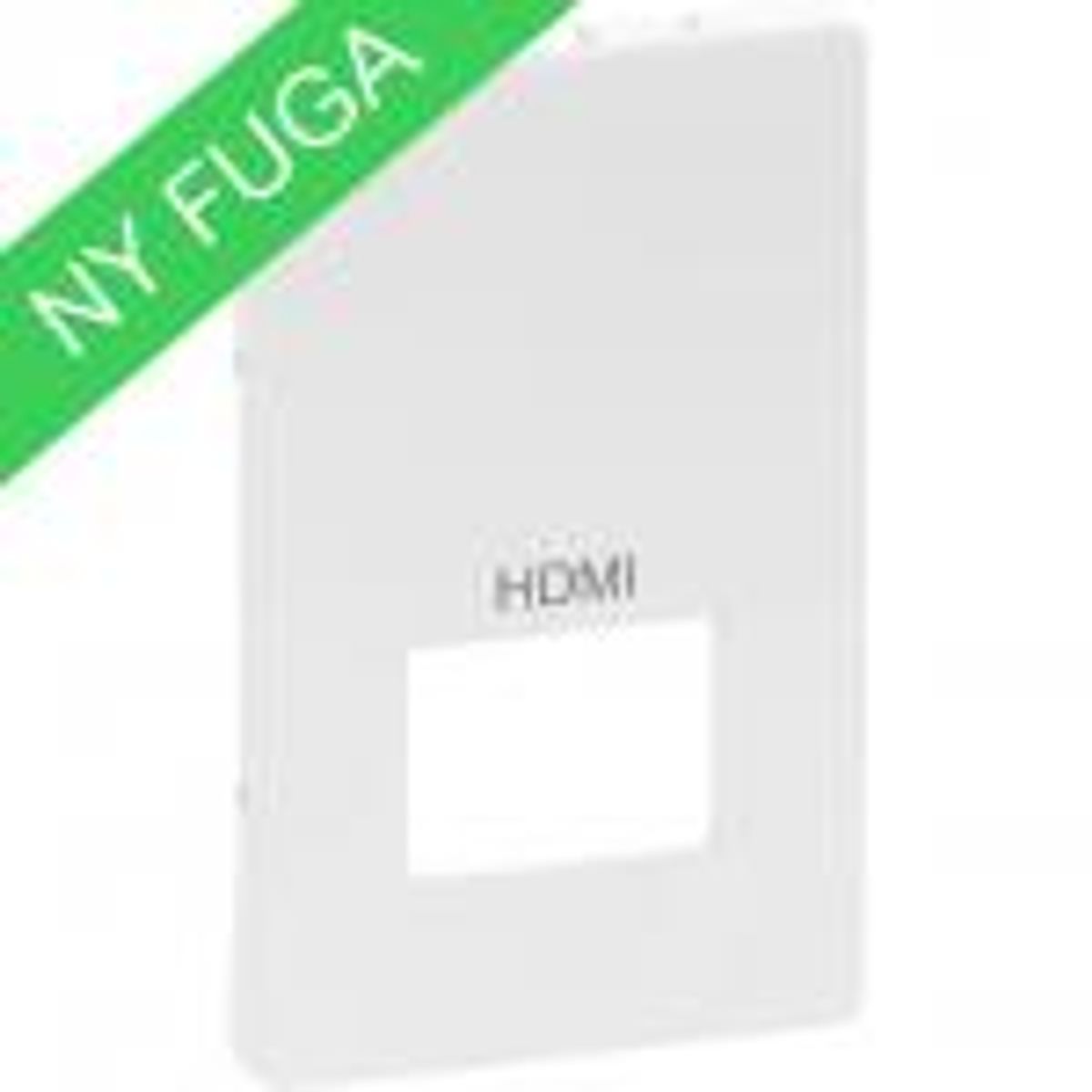 LK FUGA ® Afdækning f/HDMI udtag 1,5 modul, hvid