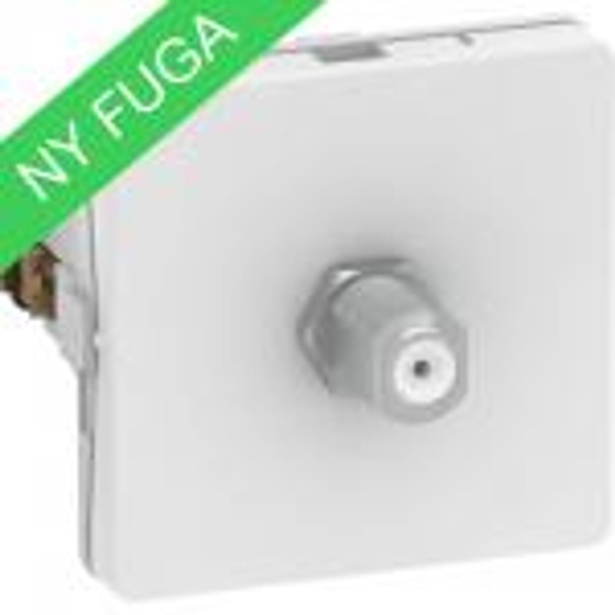 Fuga Udtag 1xf-conn 1m Hvid