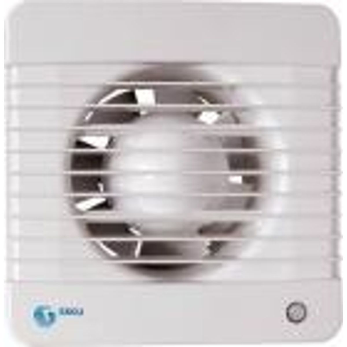 Siku 100 MTL ventilator med timer, 160x160/ø100 mm