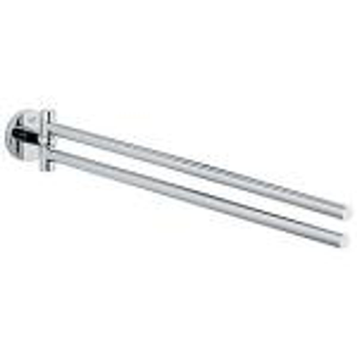 GROHE Essentials håndklædestang 449 mm svingbar dobbelt - Krom