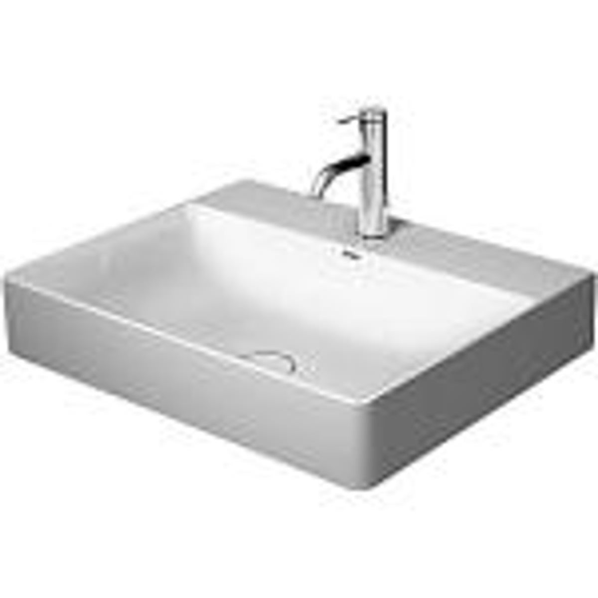 Duravit Dura Square håndvask 600x470mm. Uden overløb med hanehul