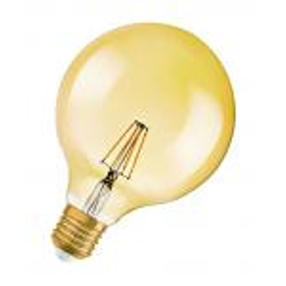 Osram Vintage 1906 LED Globepære E27 825 7W (7W=51W) 650 lumen Guld - ikke dæmpbar (A+)