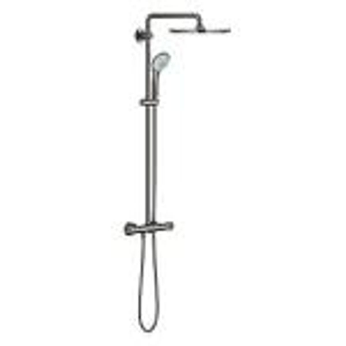 GROHE Euphoria 310 brusesystem - Poleret Hard Graphite