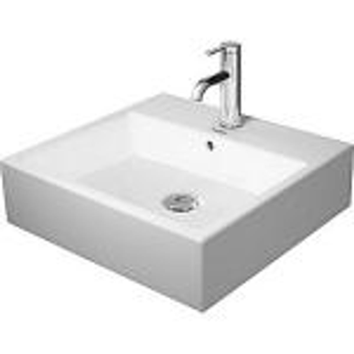 Duravit Vero Air håndvask 500x470 mm. Med platform til hanehul