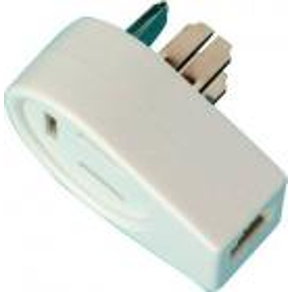 Tlf. Adapter Han/hun 3p-rj45 Hvid