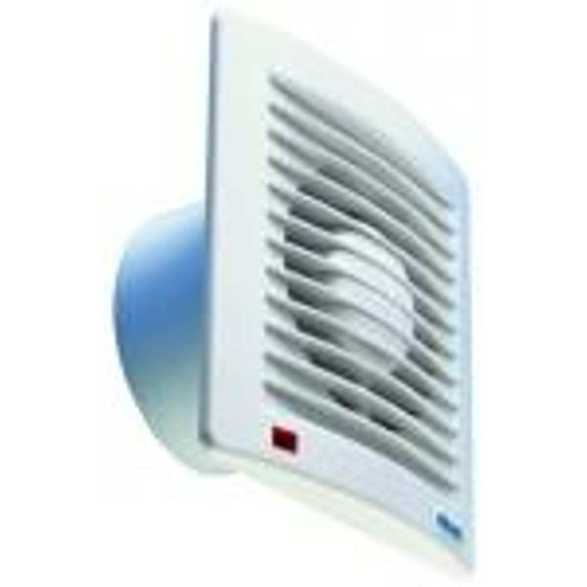 Maico E-Style 100 Pro MHY SMART ventilator med hygrostat og timer, 160x160mm ø100mm