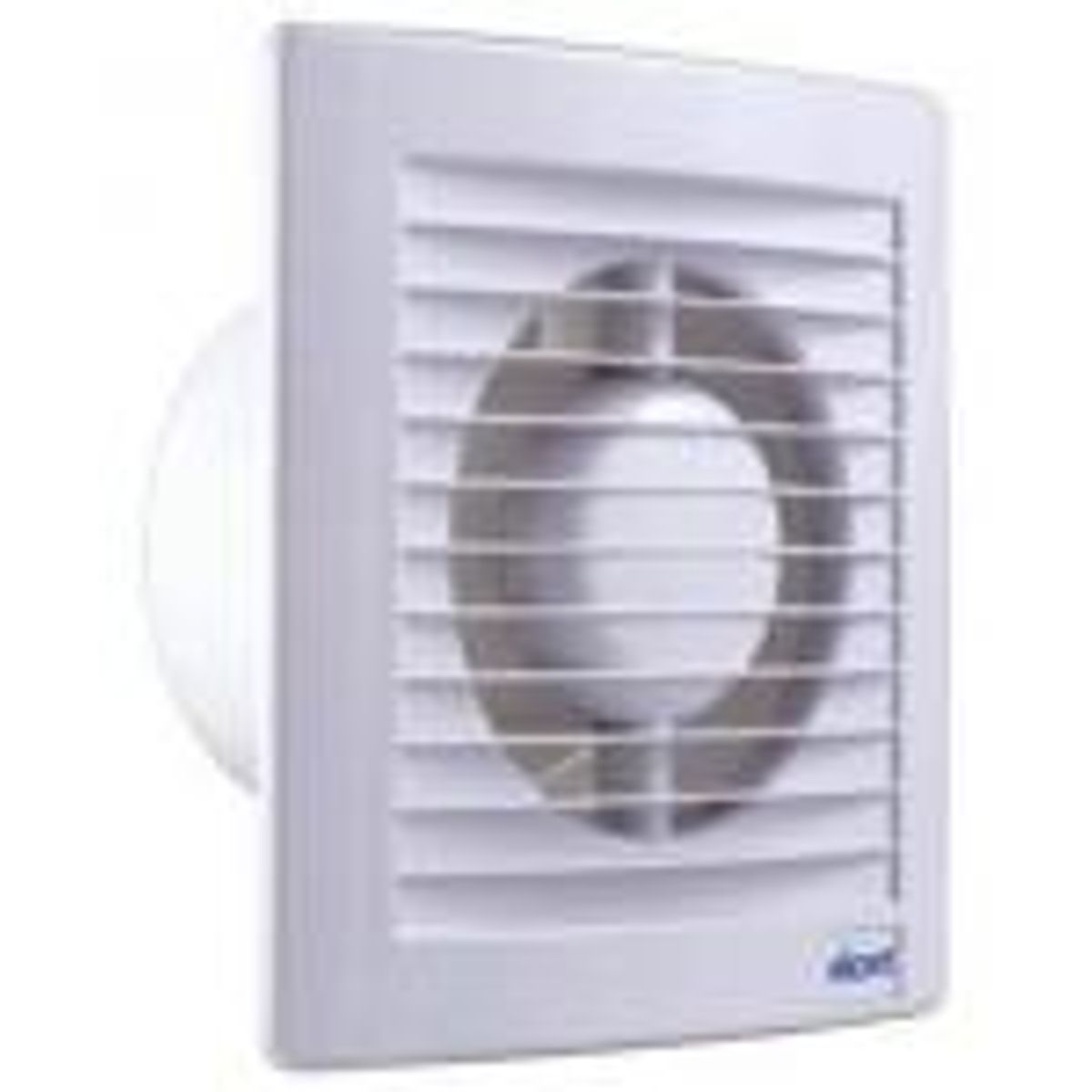 Maico E-style 100 MHT Trend ventilator med hygrostat og timer, 160x160mm ø100mm