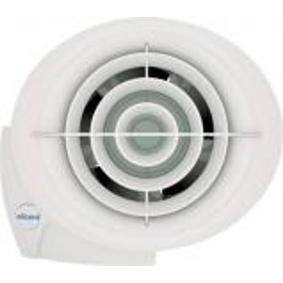 Ventico Nordic E-smile CMT Ventilator med timer, 168x152mm Ø100 mm