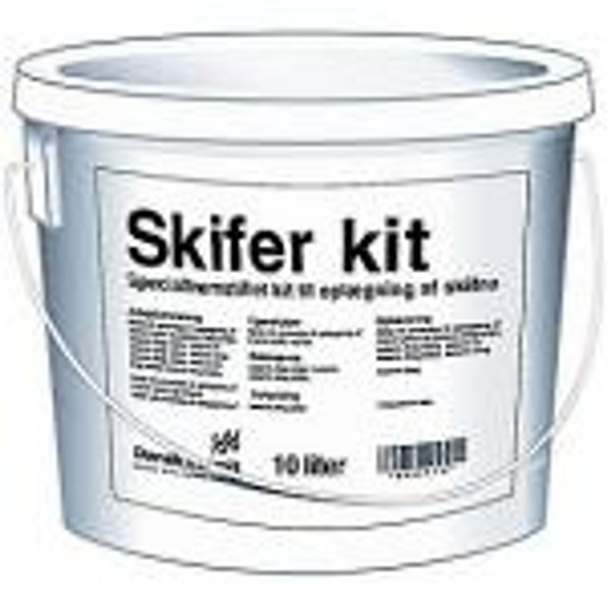 Skiferkit. Cembrit sp a 10kg 10 Kg. Spand