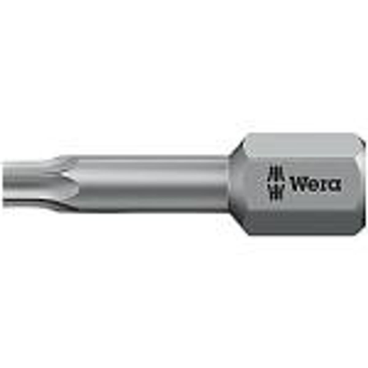 Wera Bits Torx 15 længde 25 mm - pakke a 1 stk.