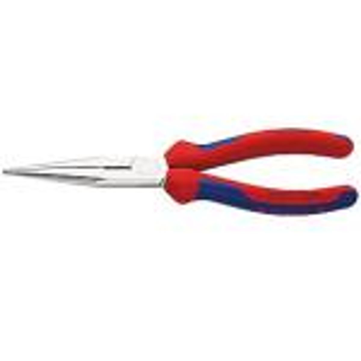 Knipex fladrundtang 200mm Med skær, fork., to-komponent greb