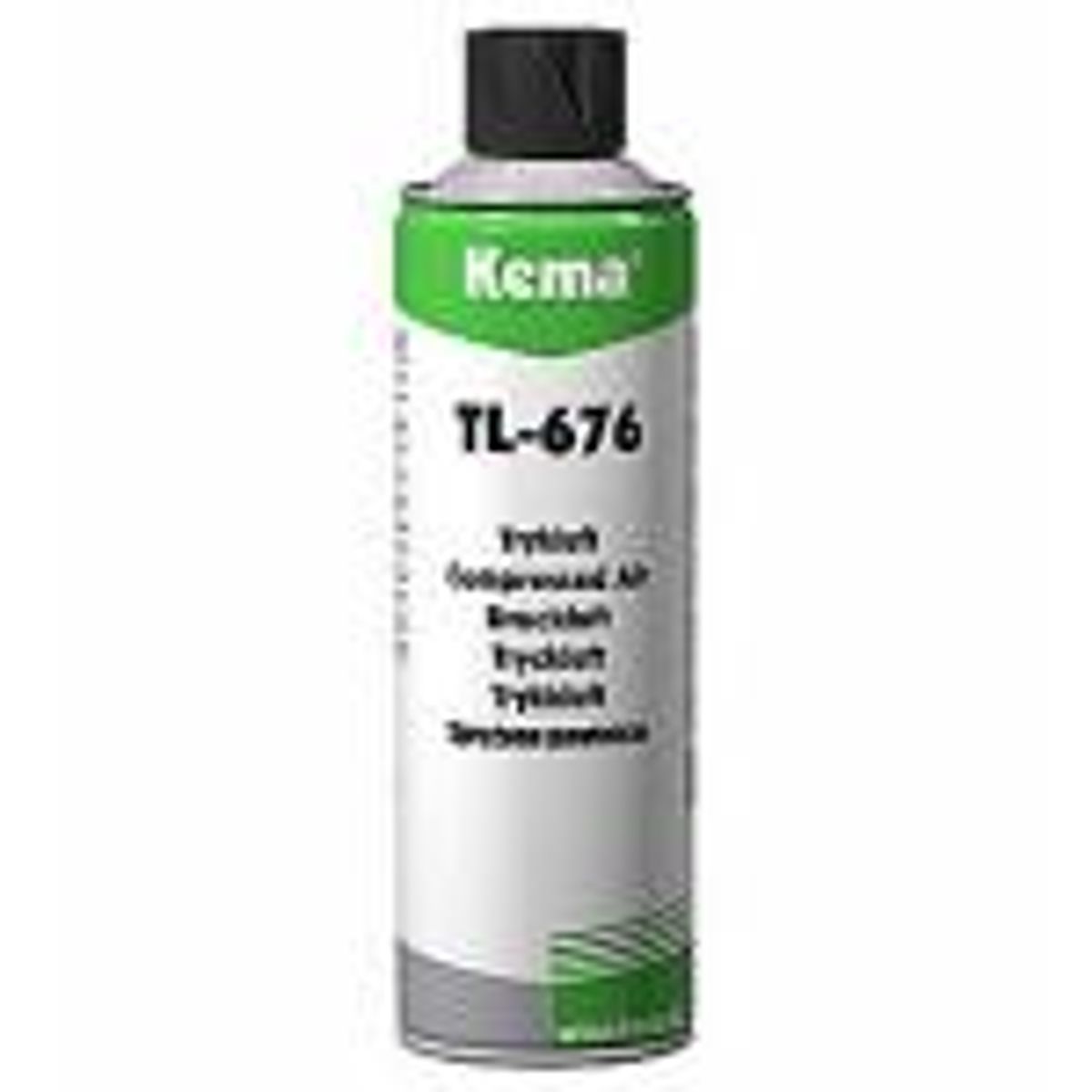 Kema Trykluft TL-676 300ml spray UN 1950 Arosoler, Kvælende 2.2