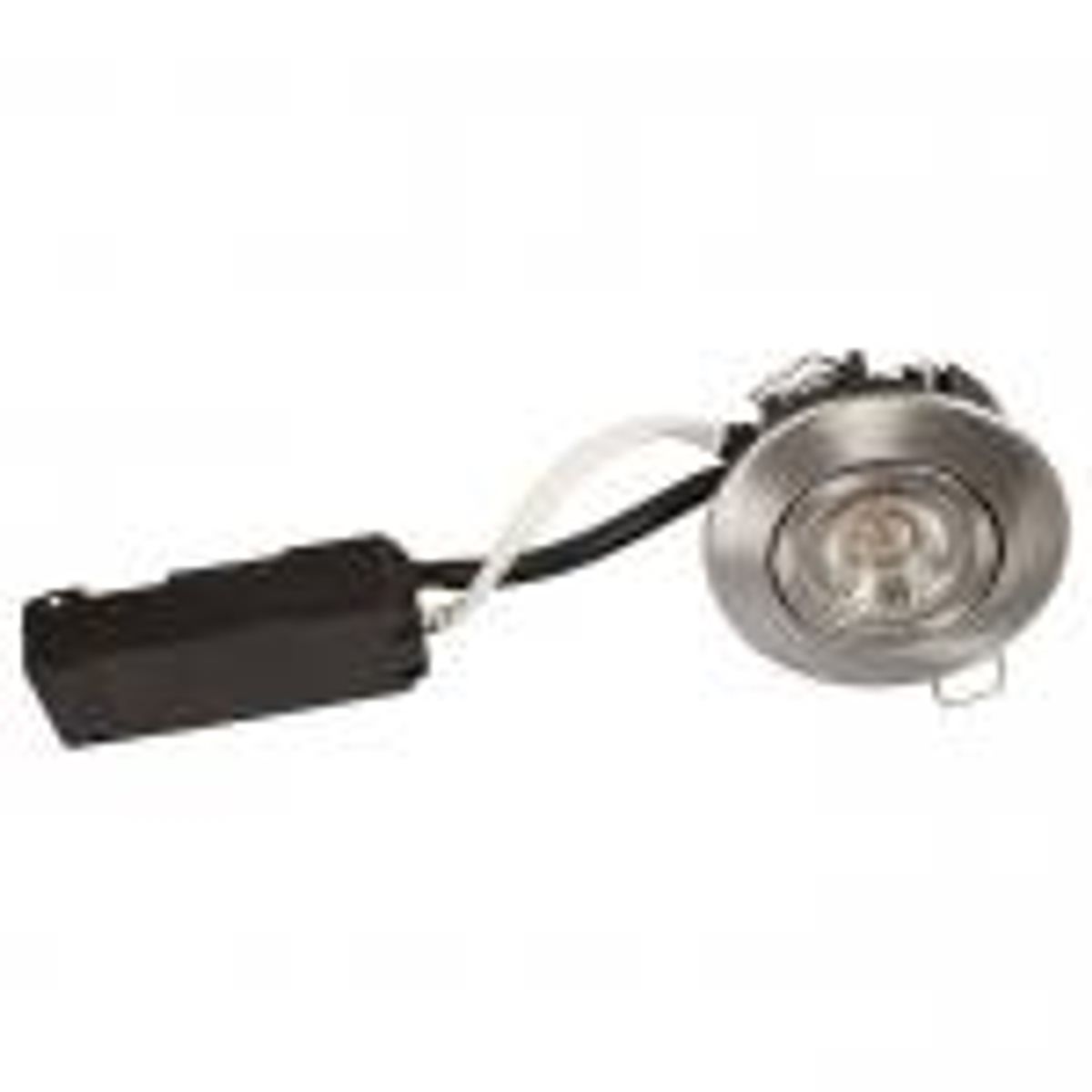 Scan Products - Luna LP ø88mm Flimmefri LED 6,2w 3000K (370 lumen) Ra95 - Børstet Alu.