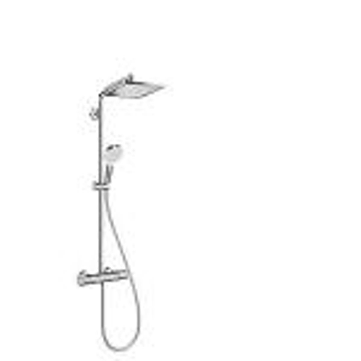 hansgrohe Crometta E 240 EcoSmart showerpipe