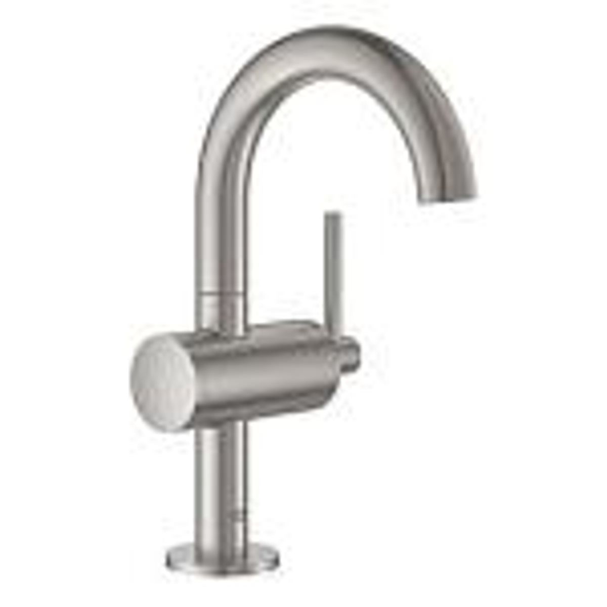 GROHE Atrio New håndvaskarmatur M. Med bundventil. Supersteel