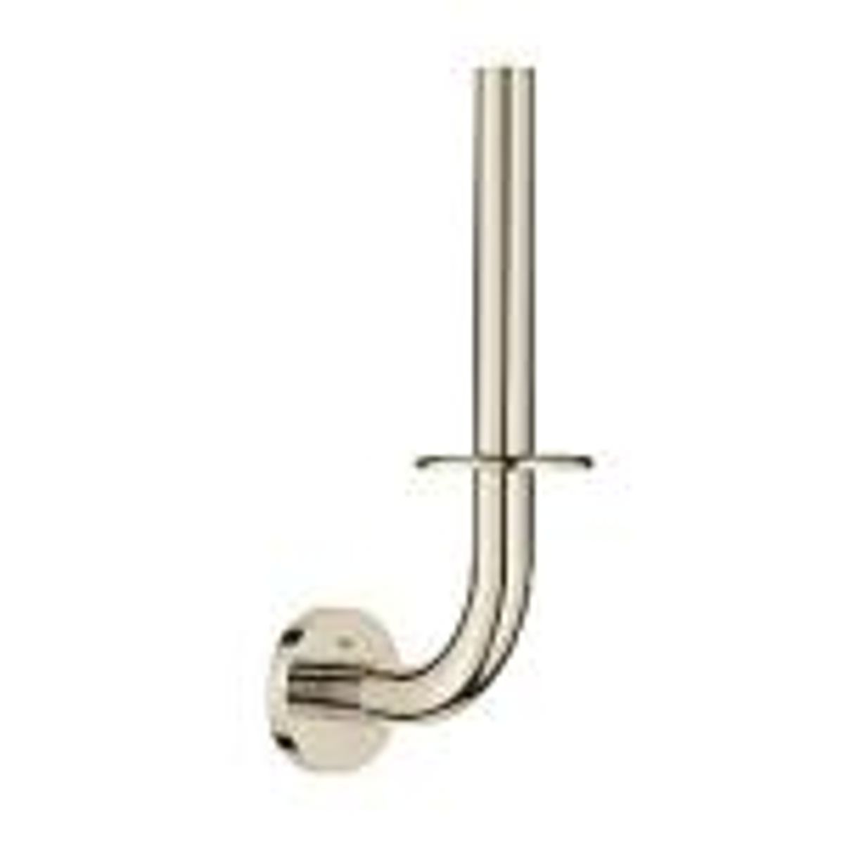 GROHE Essentials reserve toiletrulleholder. Poleret Nikkel