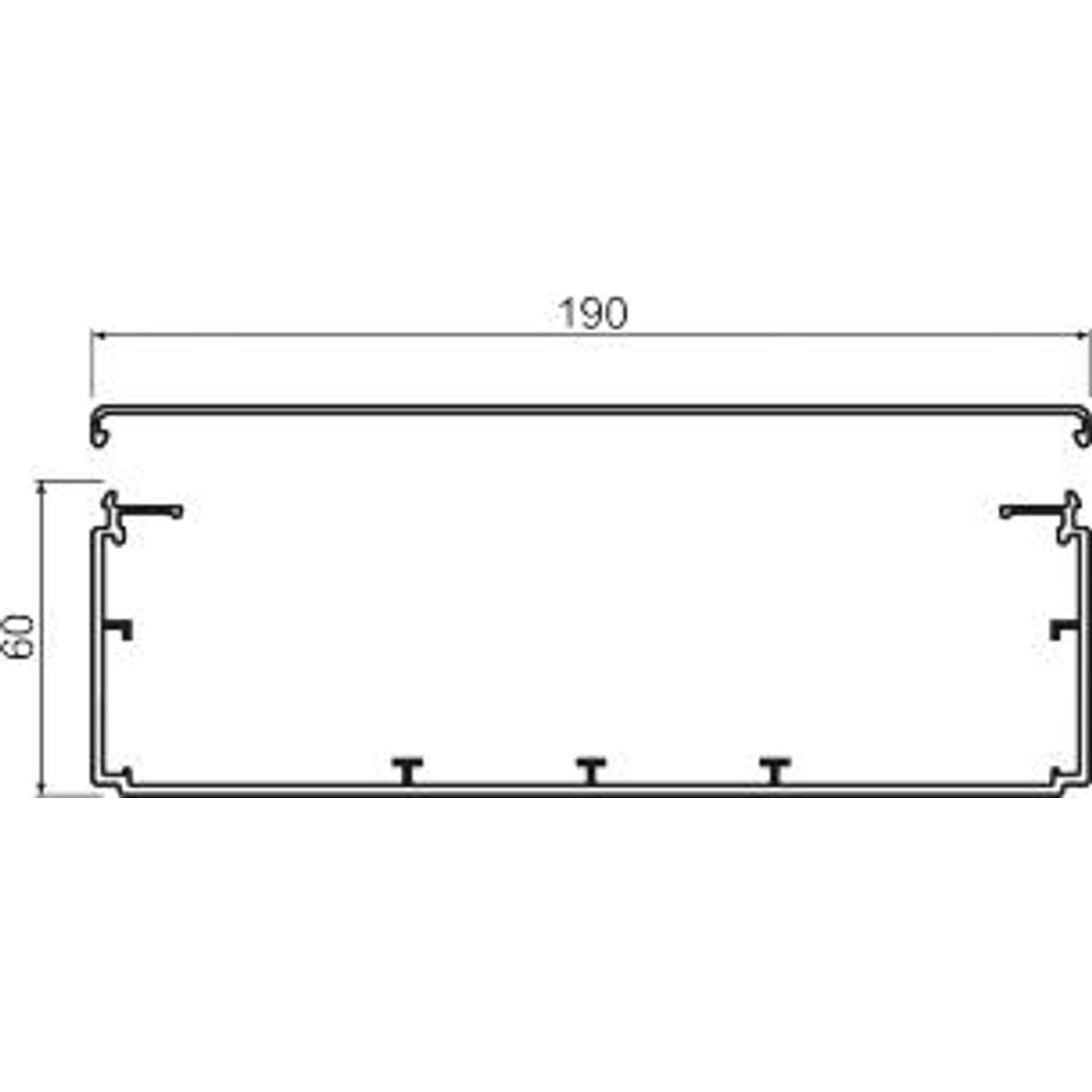 Kabelkanal Kompl.lf 60190 Ph