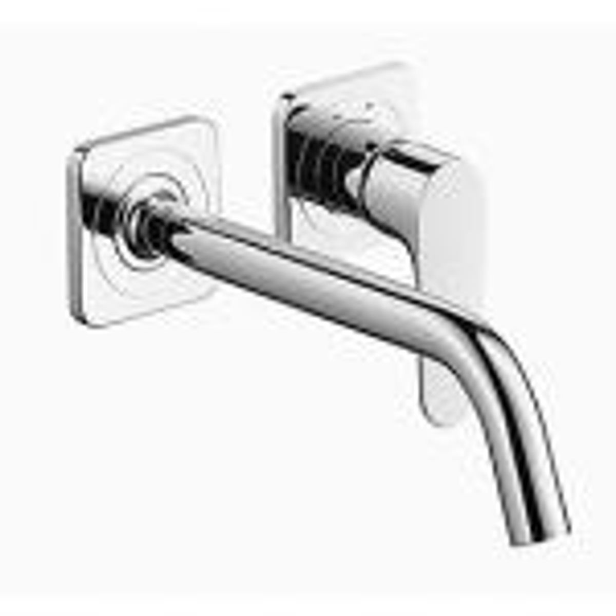 Hansgrohe AXOR Citterio M 2-huls håndvaskarmatur til væg, 167 mm tud