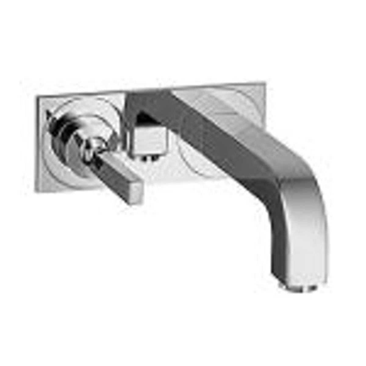 Hansgrohe AXOR Citterio 2-huls håndvaskarmatur til væg, 160 mm tud