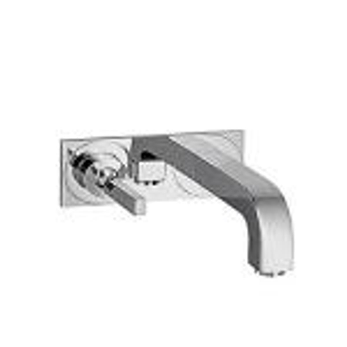 Hansgrohe AXOR Citterio 2-huls håndvaskarmatur til væg, 220 mm tud