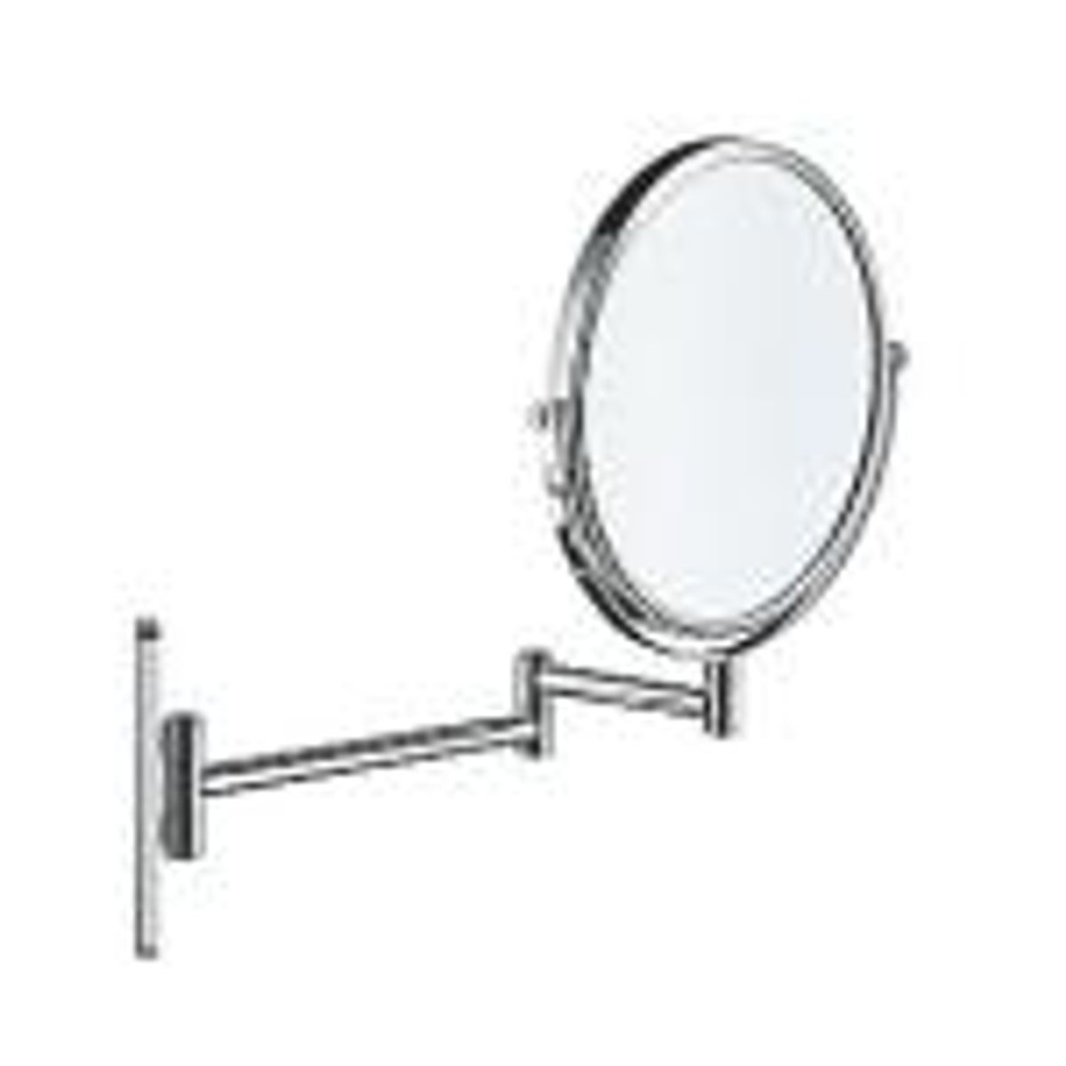 Duravit D-Code Make-up spejl, krom