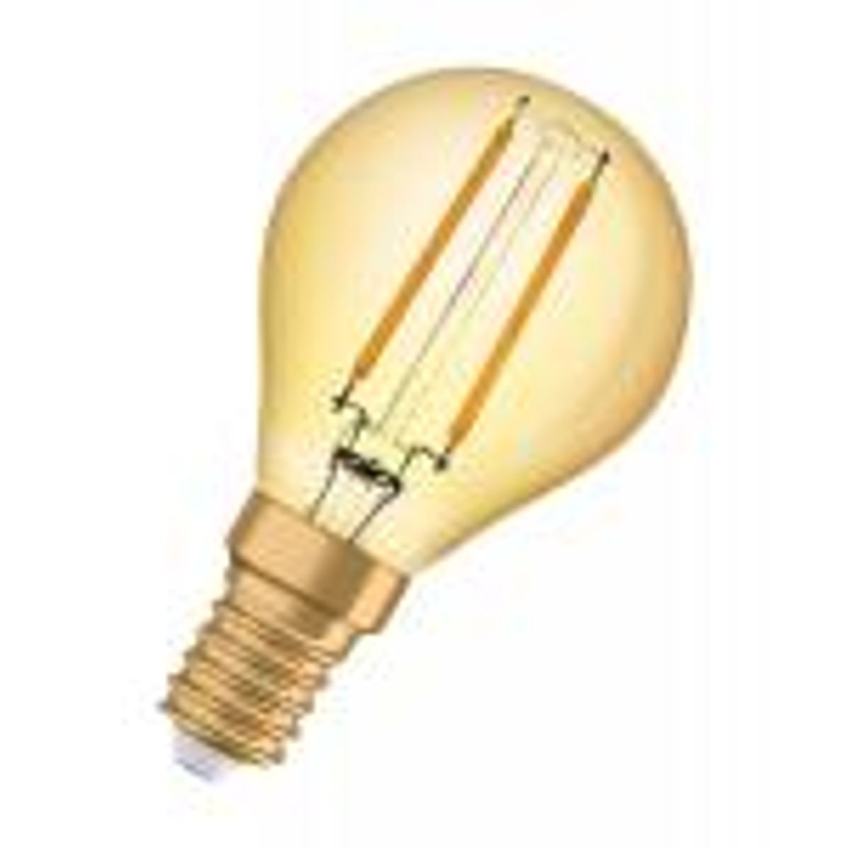 Osram vintage 1906 led krone 2,5w/825 (22w) e14 guld