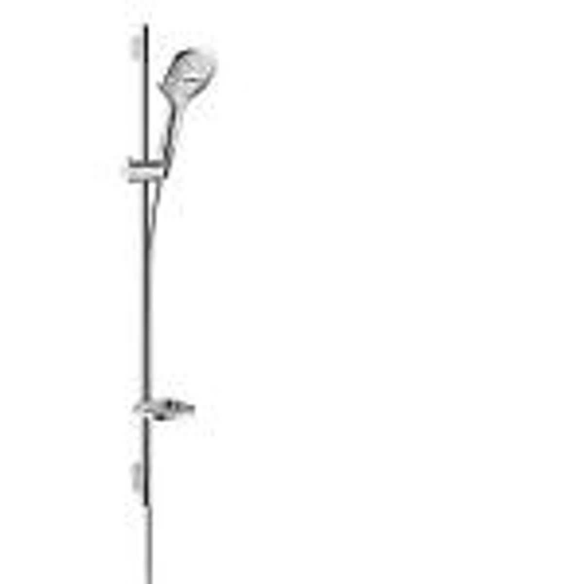 hansgrohe Raindance Select E120 brusesæt med sæbeskål 900mm. 3 jet. Krom