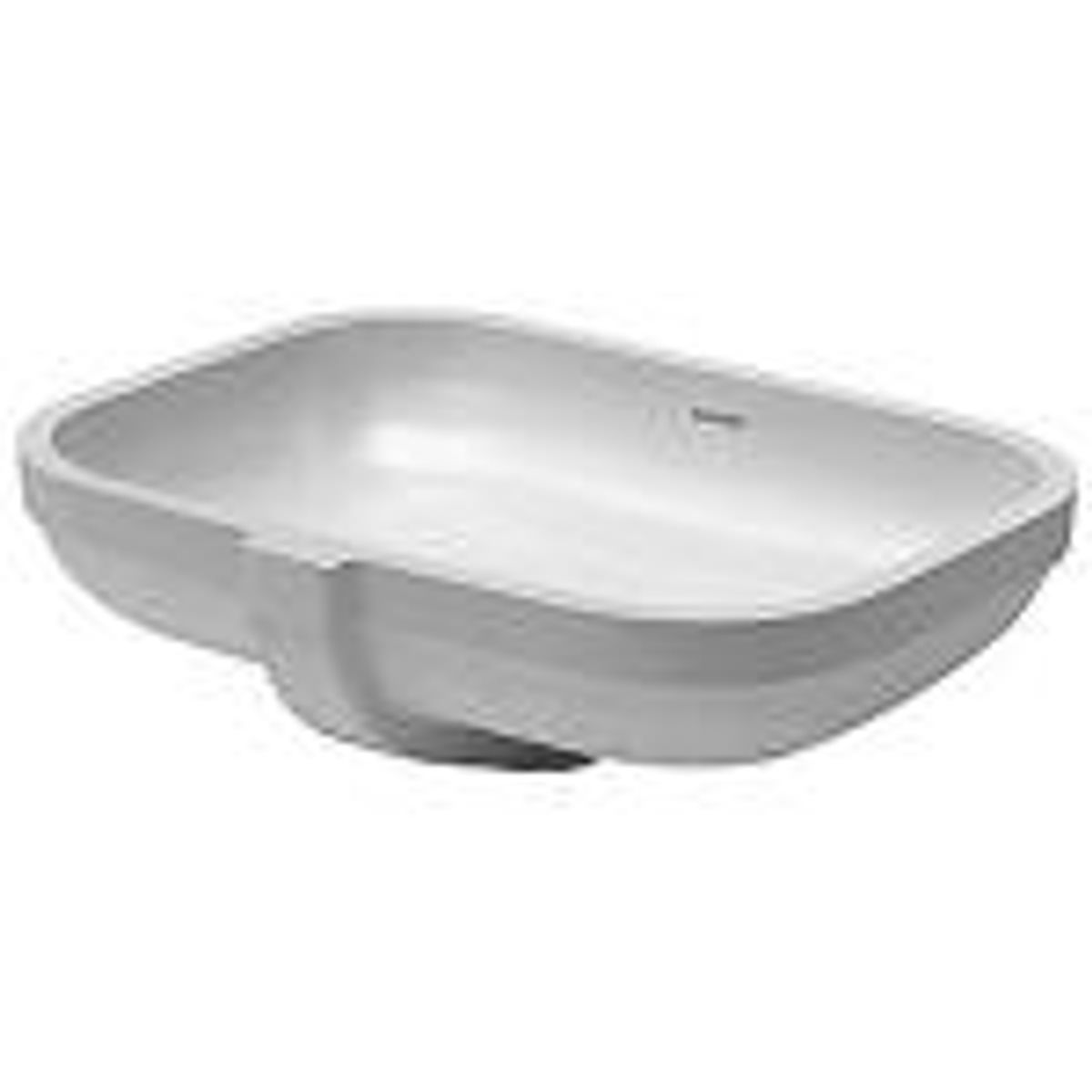 Duravit Happy D håndvask, 480x345 mm, underlimning