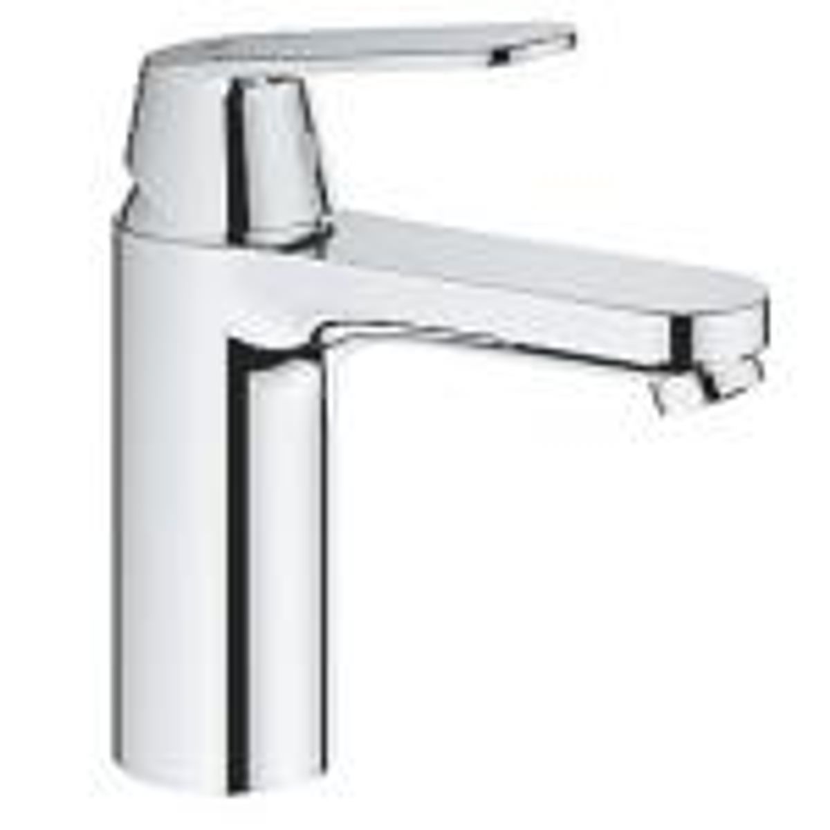 GROHE Eurosmart Cosmo håndvaskarmatur, str.M, EcoJoy 5,7L. Med push-up bundventil