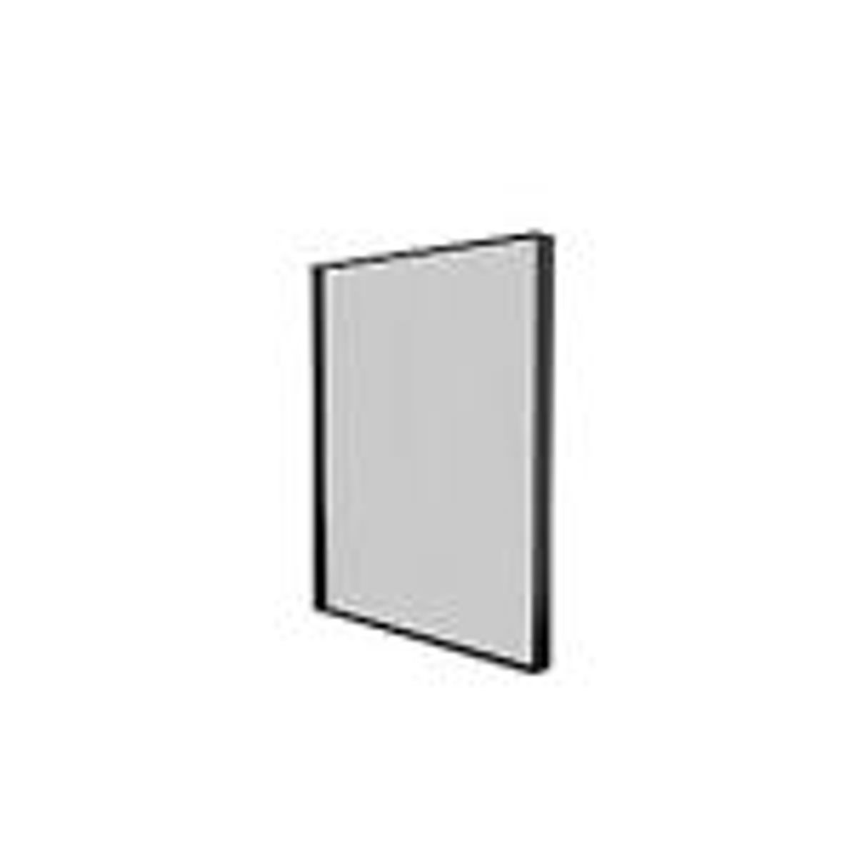 Sanibell Basicline spejl i matsort aluramme 50x60cm