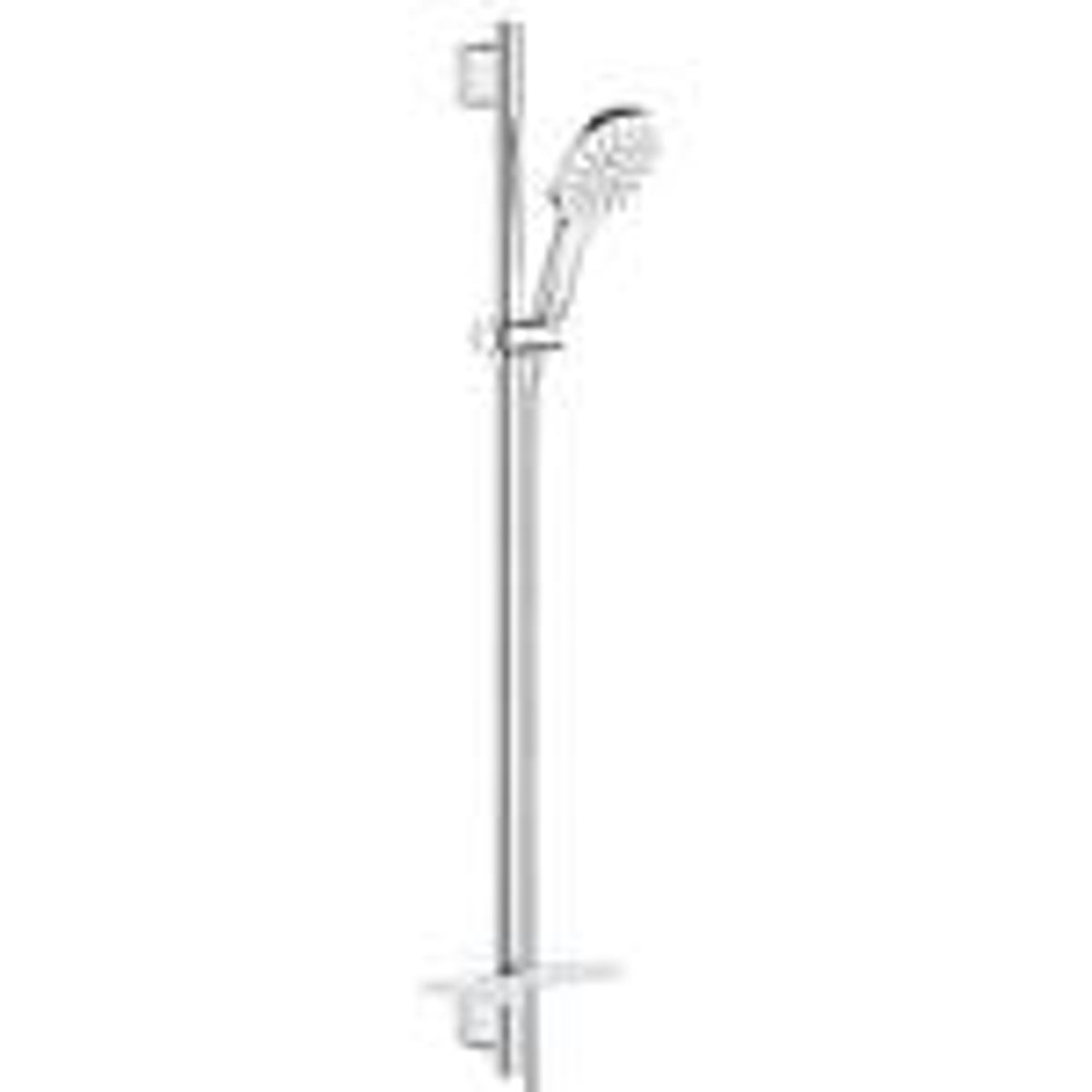 GROHE Rainshower SmartActive brusestangsæt 3 sprays, 900 mm, med vægholdere, Silverflex bruseslange