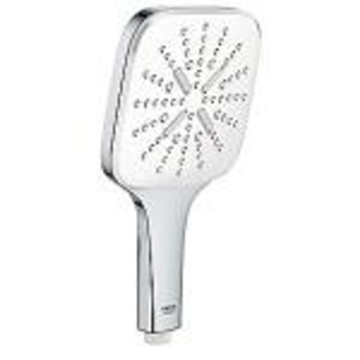 GROHE Rainshower SmartActive CUBE håndbruser 3 sprays, sprayplade moon white, GROHE Rain med DripStop