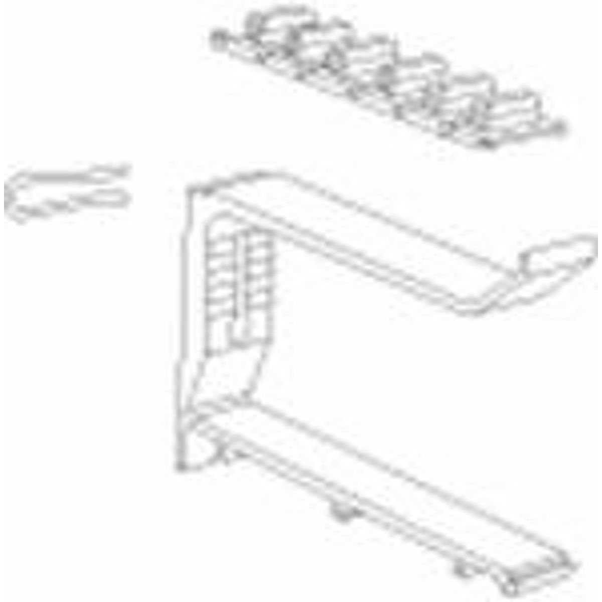 Konsol fast tta-kv101-4 aluminium