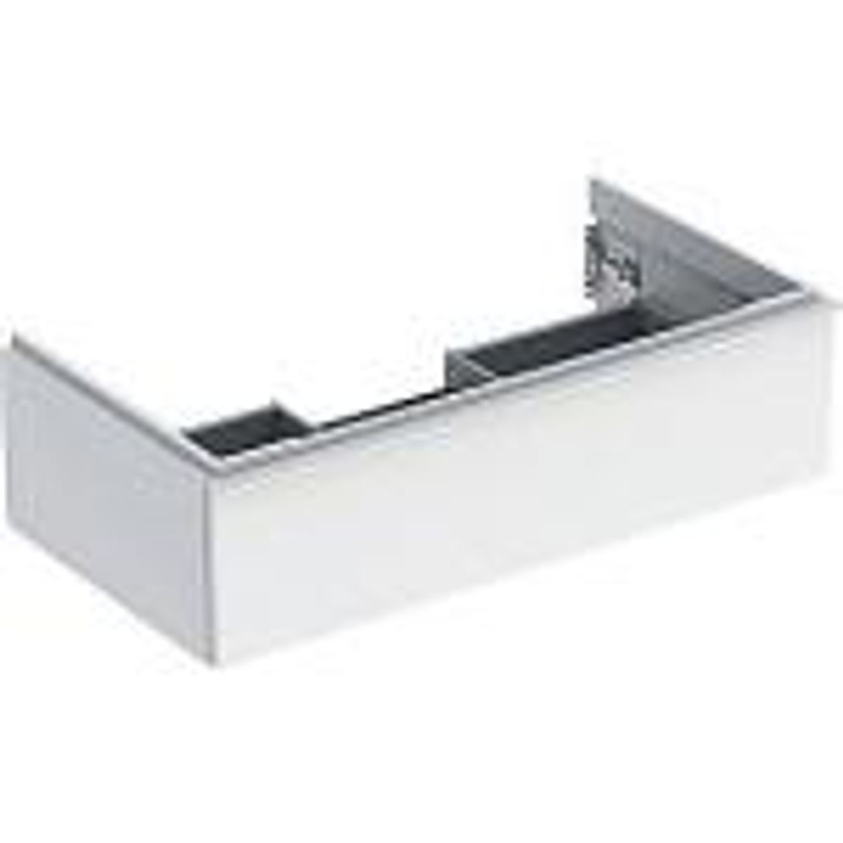 Geberit Icon vaskeskab 888x476x247mm 1skuffe hvid