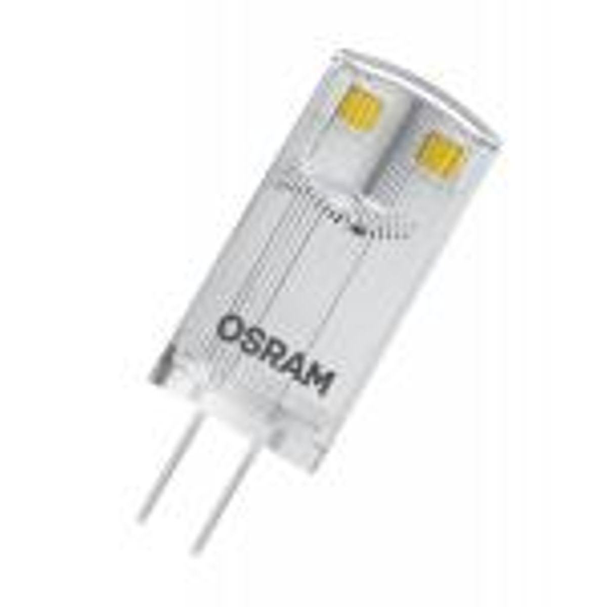 Osram LED Pin Parathom 0,9w/827, (100 lumen) G4 12v, ikke dæmpbar (=10w), stiftpære