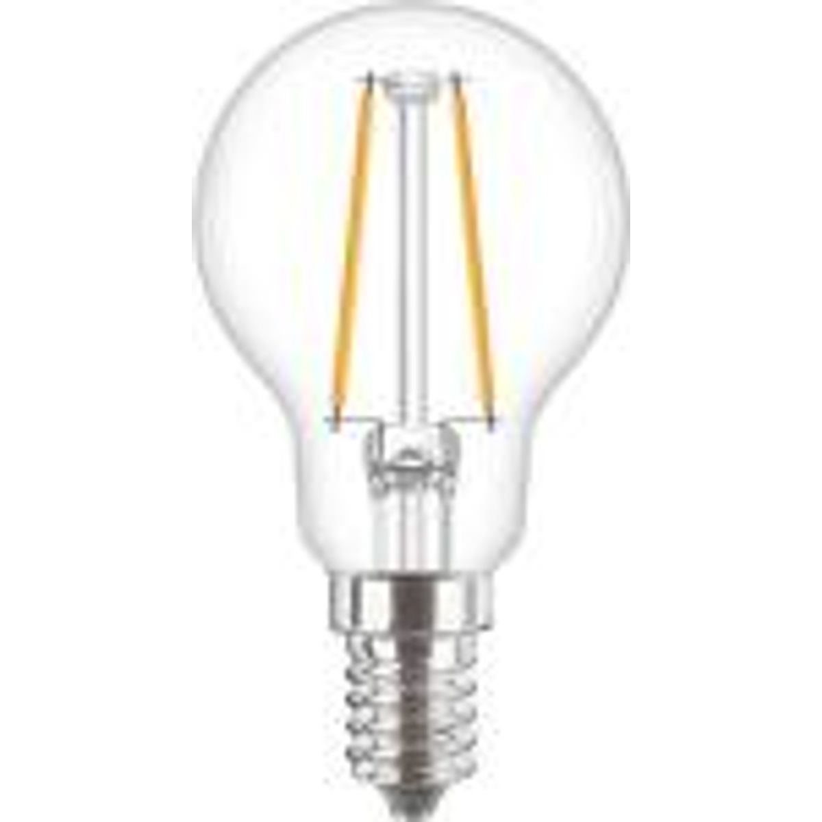 Philips corepro led krone 2w (25w) p45 e14 827 klar glas