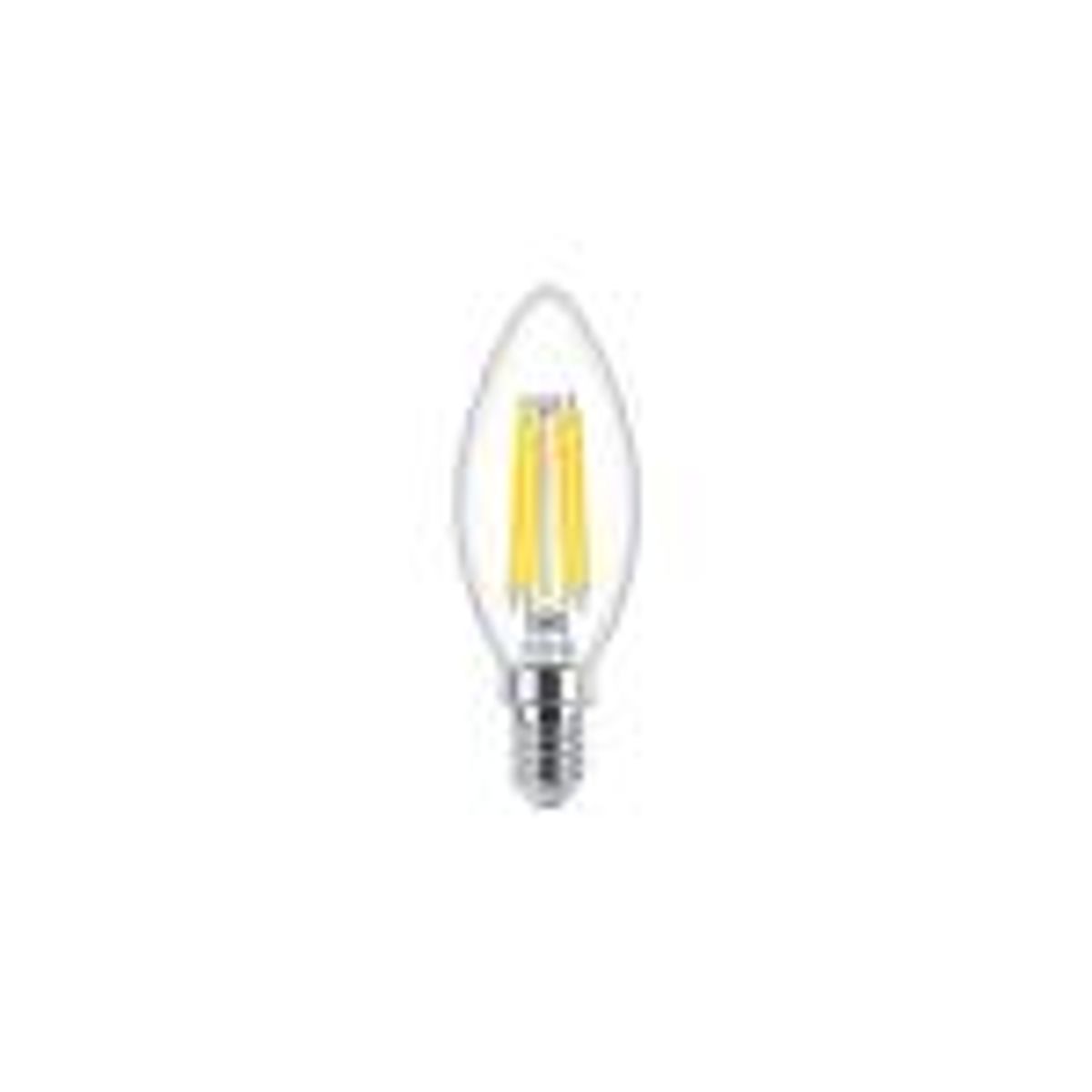 Philips master value led kerte dæmpbar 3,4w (40w) e14 b35 927 klar glas