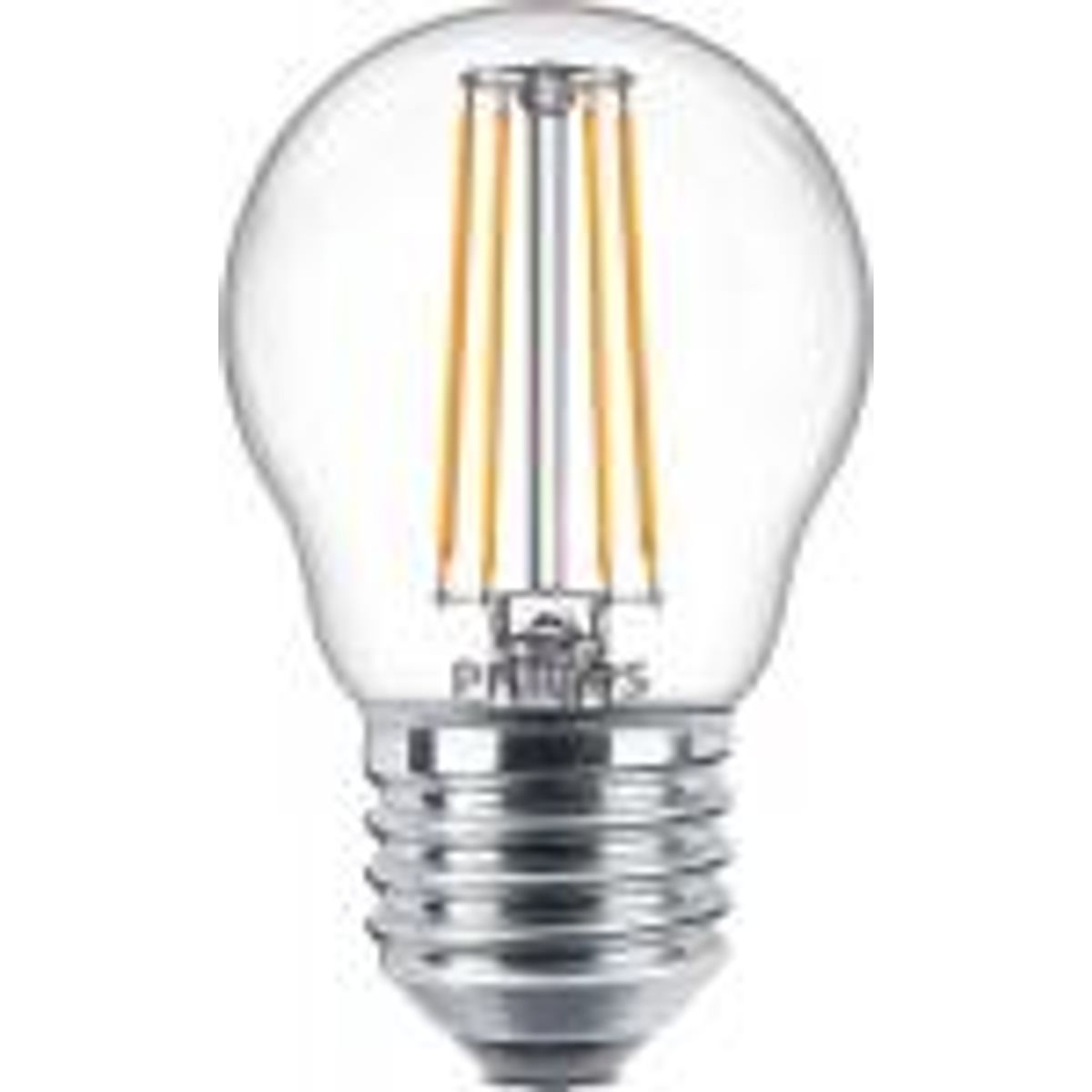 Philips corepro led krone 4,3w (40w) e27 827 p45 klar glas