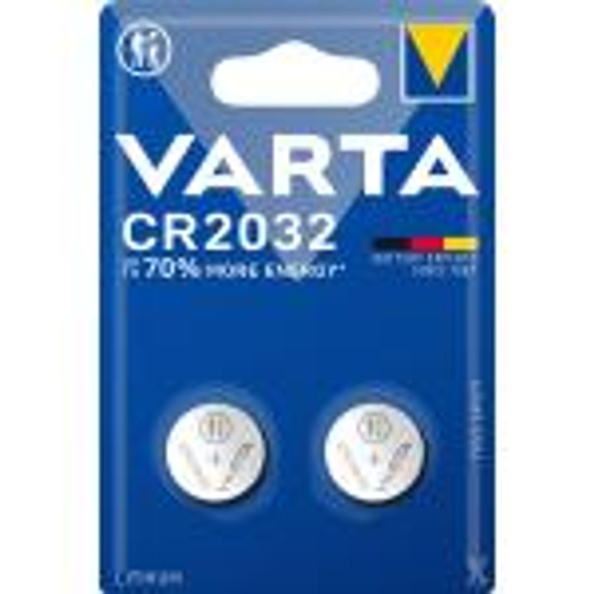 CR2032 Lithium Blister 2