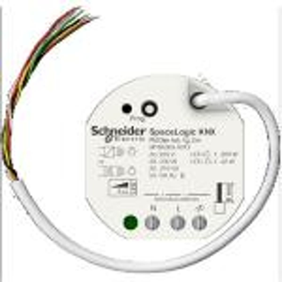 Spacelogic knx universal lysdæmpermodul (1x output max. 230w, 3x input) for indbygning