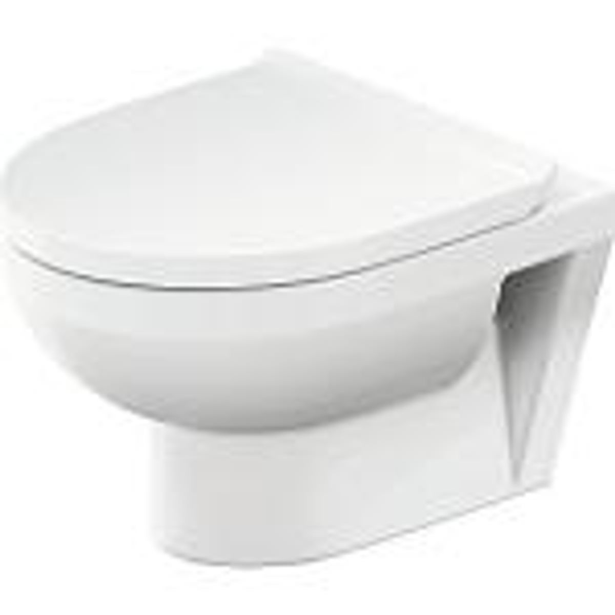 Duravit NO.1 hængeskål compact 480mm, rimless. Hvid højglans