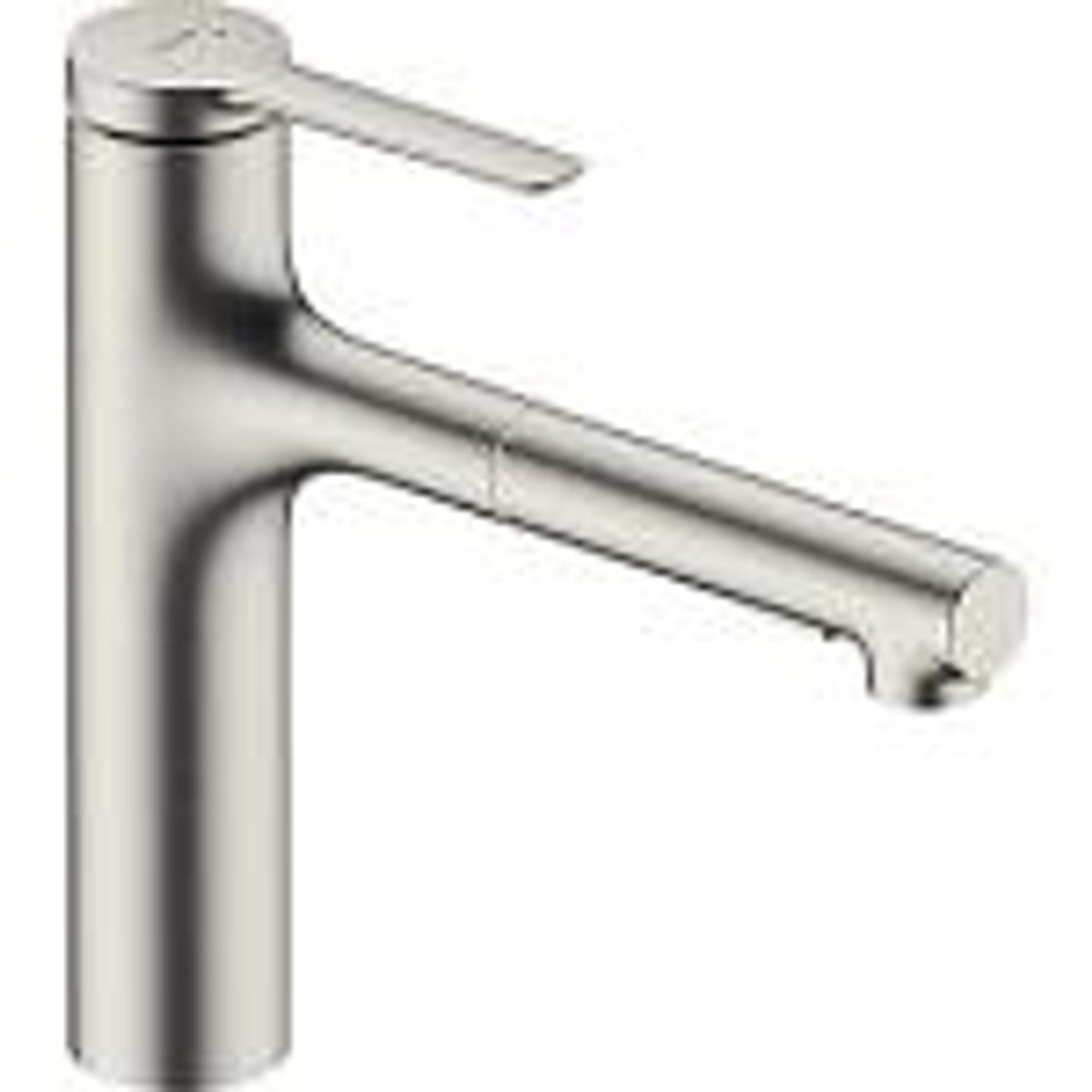 hansgrohe Zesis M33 køkkenarmatur 231mm tud. Med udtrækstud, Steel-optik