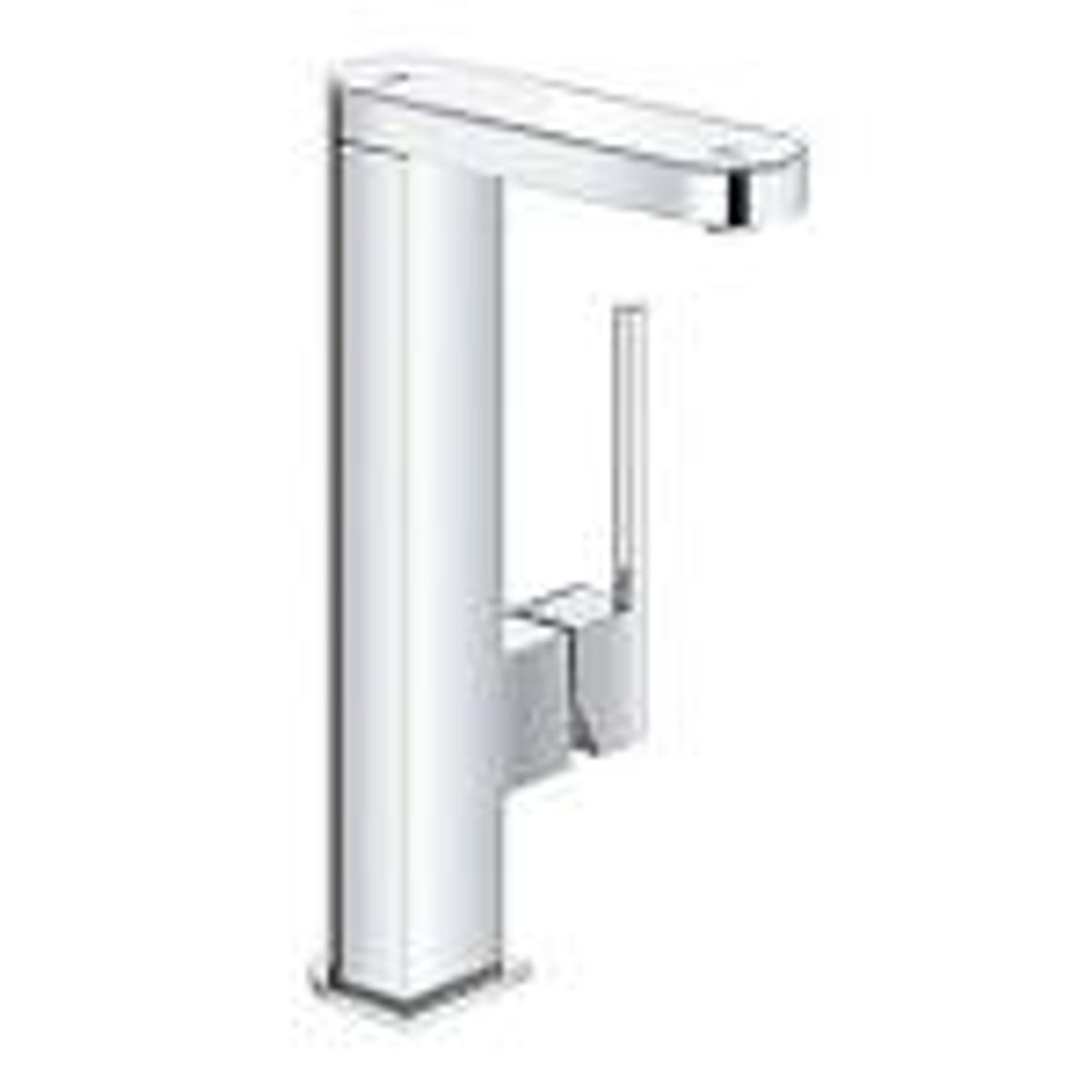 GROHE Plus 2019 håndvaskarmatur med led display Str.L. 120mm tud med clickventil. Forkromet